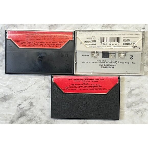 Sandi Patti Cassette (3) Lot Songs from the Heart Love Overflowing Morning - Picture 3 of 6